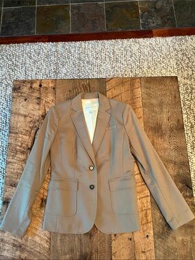 Banana Republic stretch suit blazer jacket